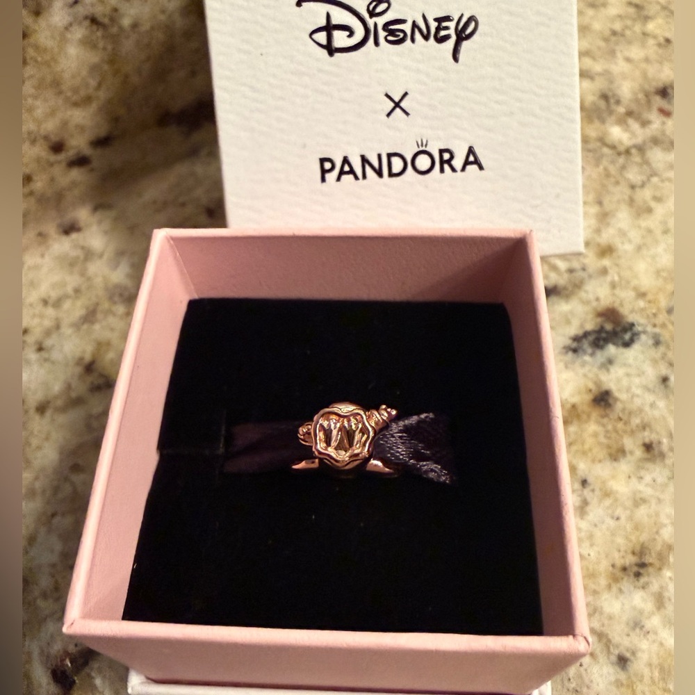 Disney Parks Grogu Rose Gold Star Wars Pandora Charm The Mandolorian Child Charm - Picture 2 of 7